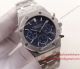 2017 Swiss Fake Audemars Piguet Royal Oak Stainless Steel Blue Chronograph Face (2)_th.jpg